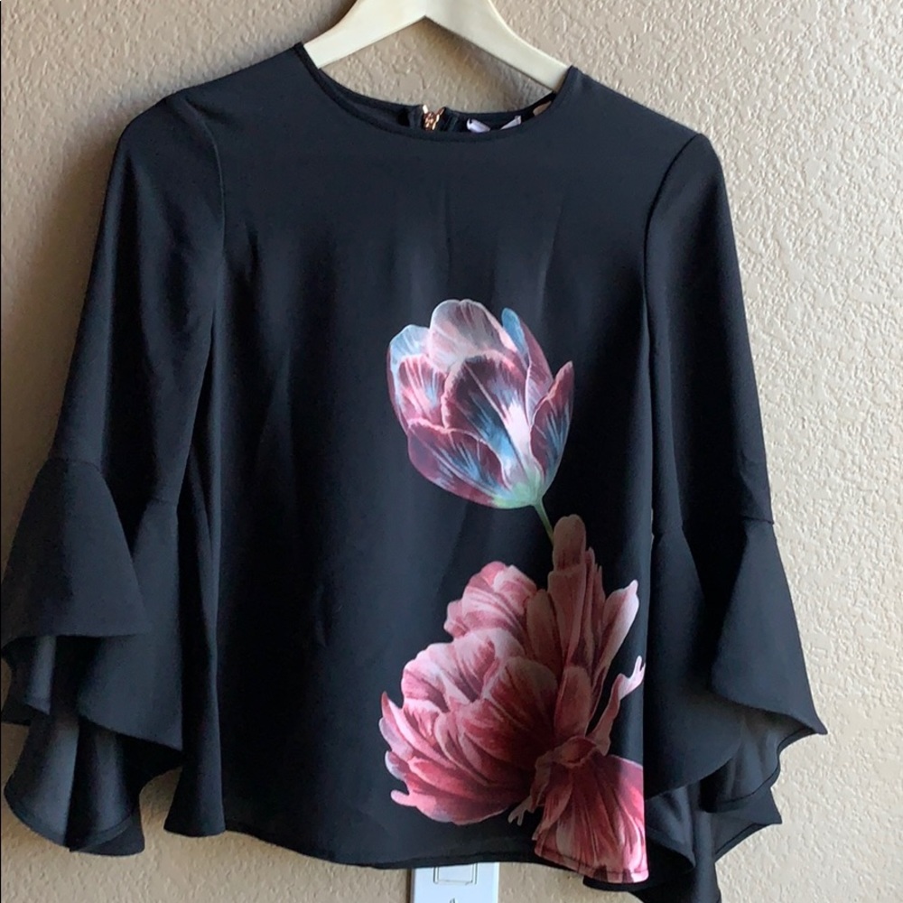 TED BAKER Suuzan Tranquility Waterfall Top 0